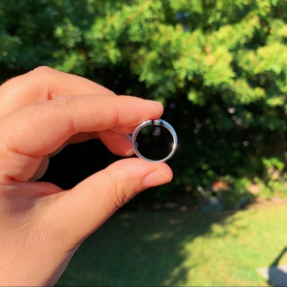 stacked silver ring 💓 - Picture 7 of 9